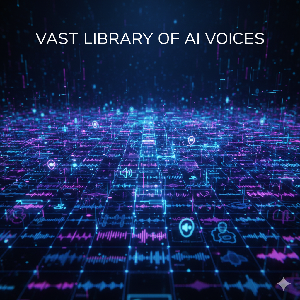 Vast Library of AI Voices